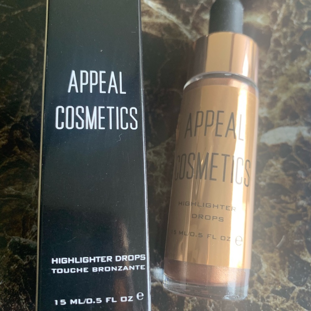 NWT Appeal Cosmetics Highlighter Drops ☀️ - Picture 2 of 4